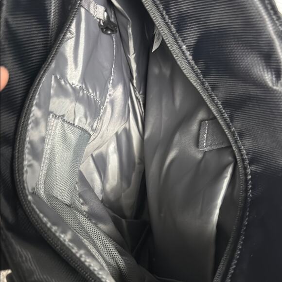 NWT Eddie Bauer Black Water Resistant Tote Bag - Picture 12 of 14